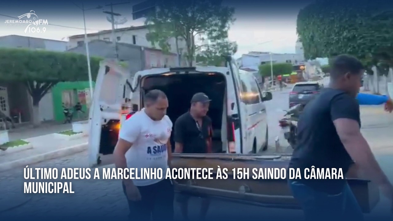CORPO DE ENFERMEIRO MARCELINHO CHEGA À CÂMARA MUNICIPAL DE JEREMOABO SOB FORTE COMOÇÃO