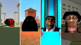 Running from Obunga, Angry Munci, TrollFace and AUGHHHH NextBots | Garry’s Mod screenshot 5