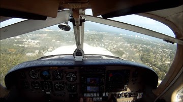 [HD] Short Field Takeoff - PA28R Arrow - KDAB