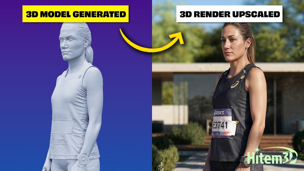 Создавайте 3D-модели с помощью этого нового генератора на основе ИИ — обзор Hitem3D.