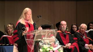OCADU Convocation 2013 Faculty Award to Dr. Dot Tuer