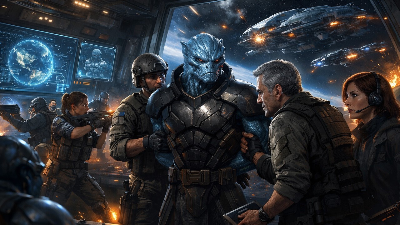 Pensaban que la Tierra era pacífica    Entonces comenzó la lección HFY