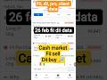 FII-DII DATA📊 today || nifty🔎 FII DII data analysis today ||#nifty #fiidiidataanalysis #stockmarket