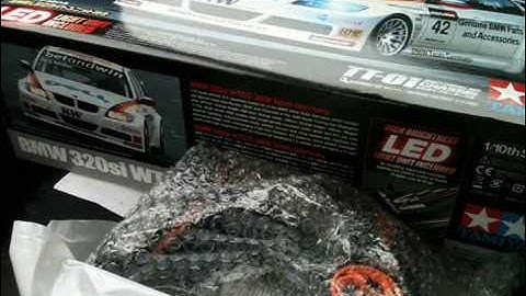 TAMIYA BUILD BMW 320si TT-01 RC CAR PART 1