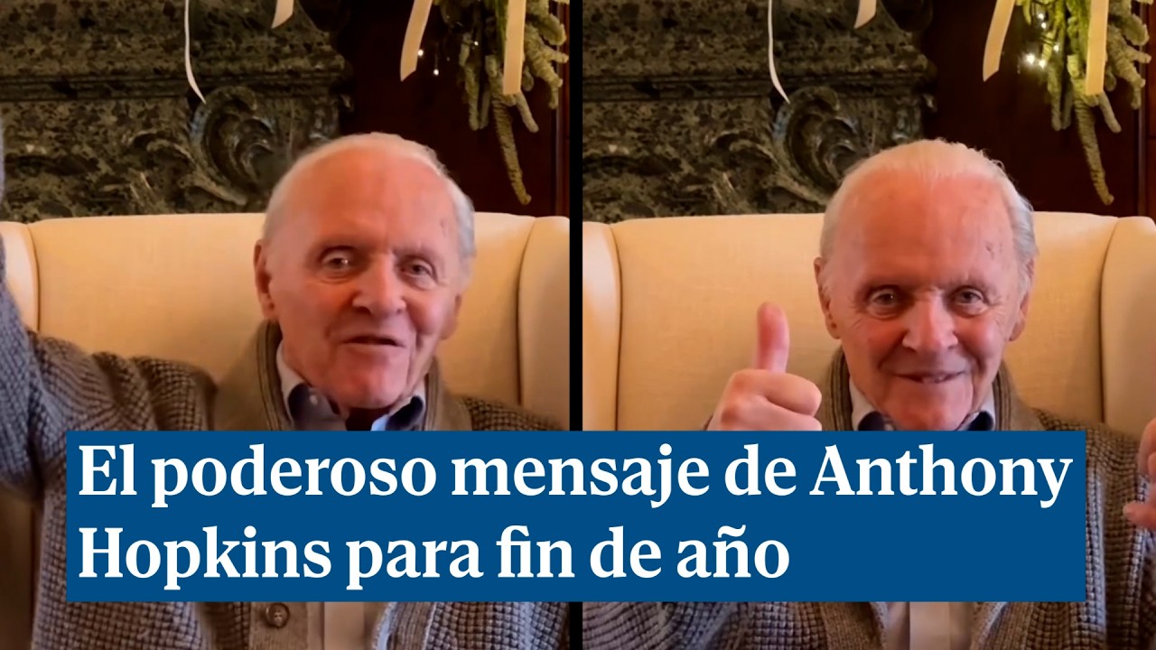 Anthony Hopkins comparte un poderoso mensaje de fin de año al cumplir 50 años sobrio