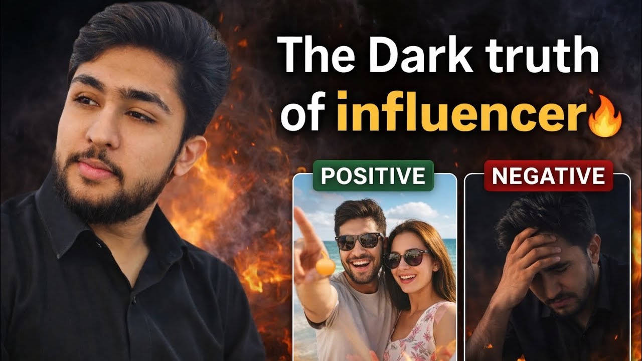 Influencers Ki Asli Zindagi 😔 | The Dark Truth of Influencer Life || 