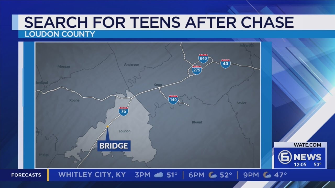 Recovery search for missing teens continues in Loudon County - YouTube
