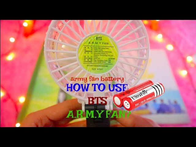 HOW TO USE BTS ARMY FAN | BTS SUMMER PACKAGE 2017 - YouTube