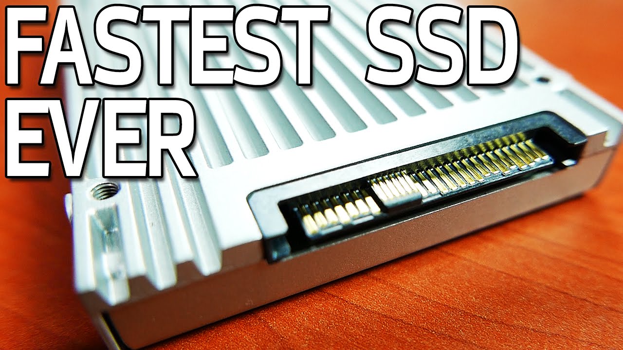 Anholdelse Bemyndigelse Tænke Fastest SSD Ever! Intel SSD 750 with JJ from ASUS - YouTube