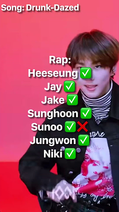 Ranking Enhypen as all rounders #kpop #enhypen #heeseung #jay #jake #sunghoon #sunoo #jungwon #niki