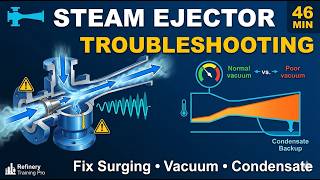 Steam Ejector Troubleshooting: Fix Surging, Vacuum Loss & Condensate Backup