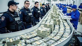 Inside the Dollar-Printing Factory: Turning Paper Into $100 Billion Currency (Full Process)