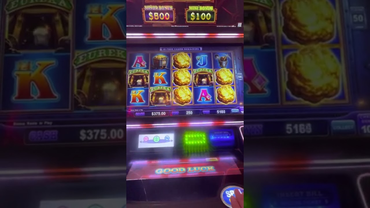 $25 a Spin Eureka Blast Slot Machine Free Spins Bonus