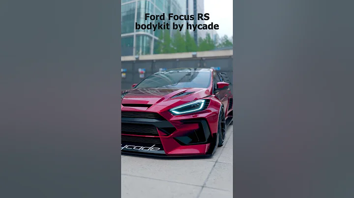 Ford Focus RS MK3 by hycade #ford #focus #widebody #focusrs #mk3