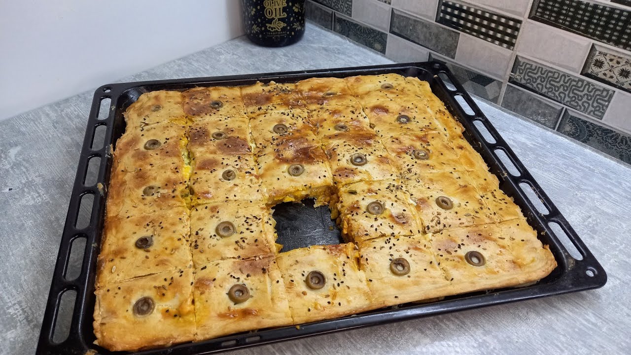 خبزة محشية بحجم كبير طبق 60|40 بعجينة قطنية