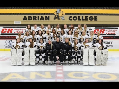 10/07/17 Adrian College Women's ACHA DI Hockey vs. UMASS-Amherst