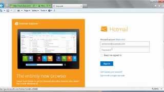 Create a Microsoft account and Use SkyDrive