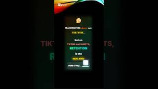 CTR/VTSR = entry. RETENTION = survival. ⚡