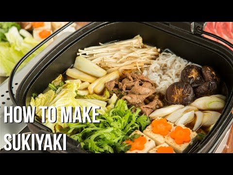 how-to-make-sukiyaki-(recipe)-すき焼きの作り方-（レシピ）