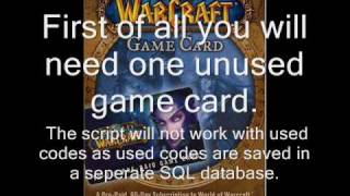 Free WoW Time Codes