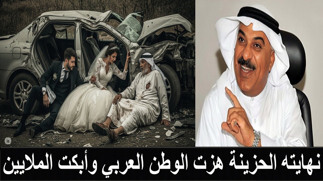 مصرع الفنان القطري محمد البلم وابنته وعريسها في حادث مروع - YouTube