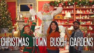 Christmas Town Preview at Busch Gardens Tampa Bay - Tampa, Florida