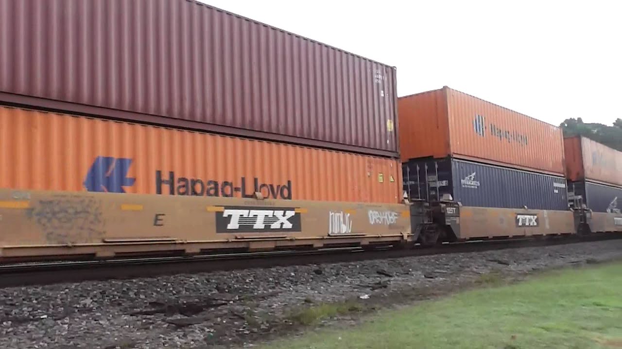 Union Pacific Eastbound Intermodal Train In(HD) Mableton,Ga. 8-13-2013 - YouTube