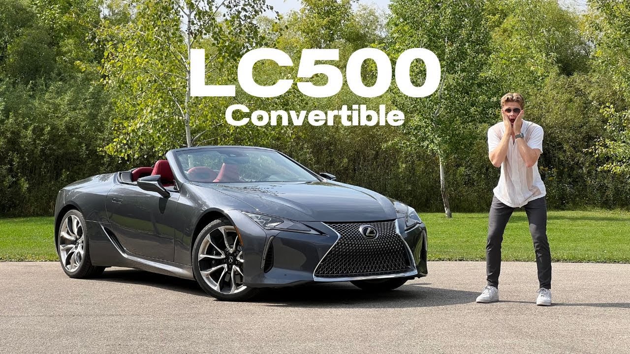 2023 LEXUS LC500 CONVERTIBLE | A V8 Love Affair - YouTube