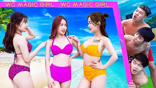 NAUGHTY BEAUTYFUL GIRL BEST PRANK BATTLE NERF DrcGirl Nerf Guns Pool FUNNIEST GIRL PRANK VTL#1