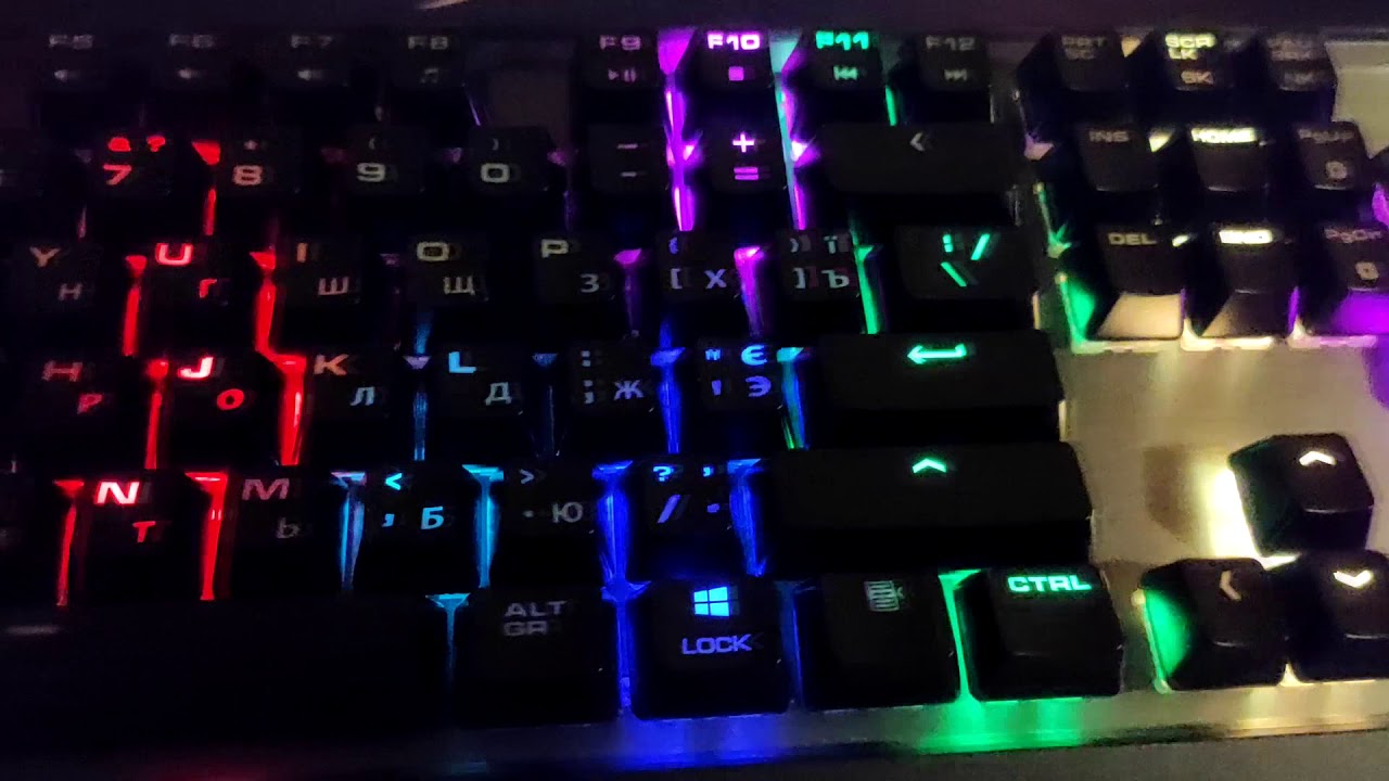 Обзор Клавиатуры Cougar Attack X3 RGB USB из Rozetka