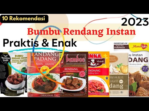 Harga Bumbu Rendang Instan Bamboe