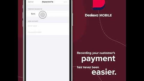 How to Record Invoice Payments With Ease | Deskera Mobile App