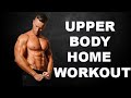 10 Exercise UPPER BODY at Home Workout // No Equipment | Scott Mathison