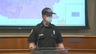 Clackamas County Monday wildfire update