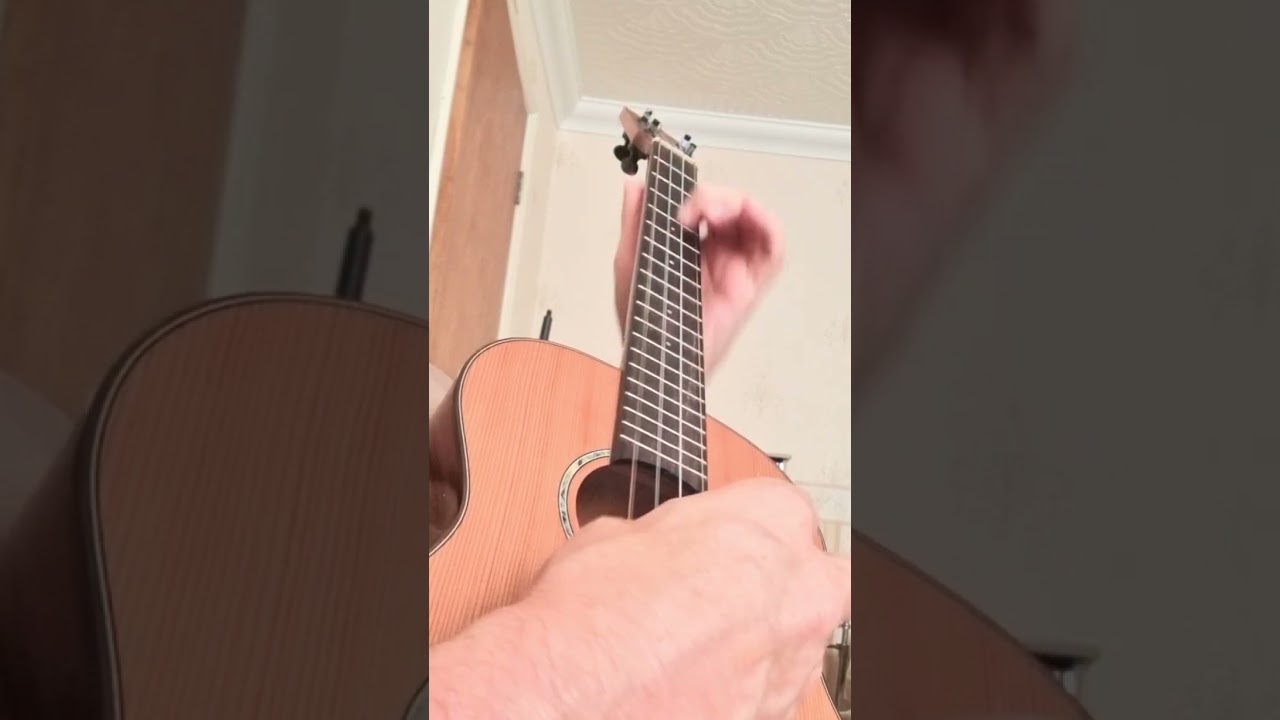 Baritone Ukulele. My own tune. Enjoy!. 