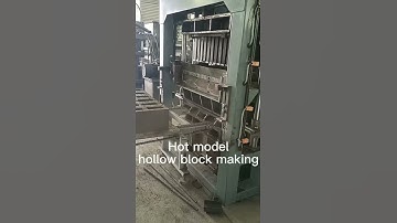 Hollow block machine QT5-15 hollow block