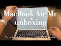 macbook air m1 unboxing & setup | silver (Myanmar)
