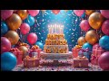 Happy Birthday To You Song Music 