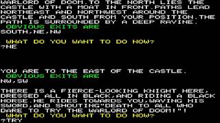 WARLORD OF DOOM WAR LORD BBC MICRO PROTON IN PANTHEON Bostjan Grandovec ACORN
