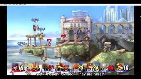 Tether Recovery Diddy Kong with Sonic fighting on Orbital Gate Assault - Game Cube