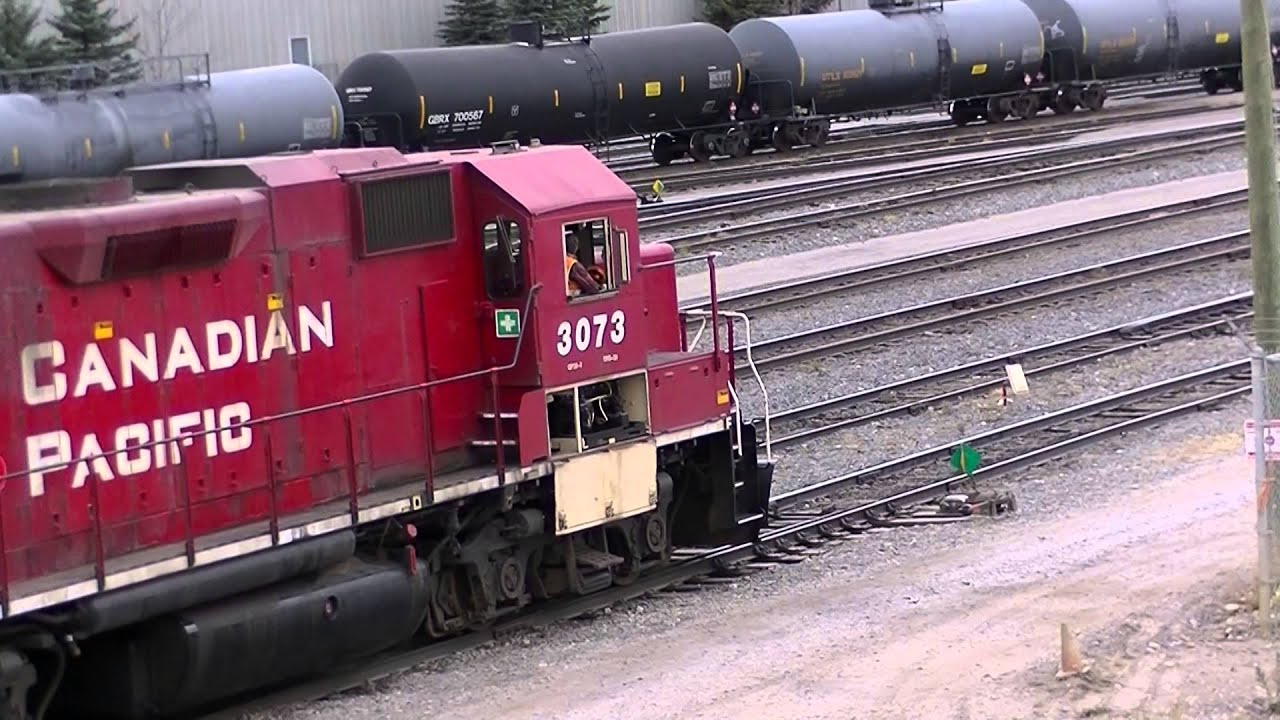 CP Rail,( 5 ), Alyth Yard, Oct. 26 2014, Calgary - YouTube