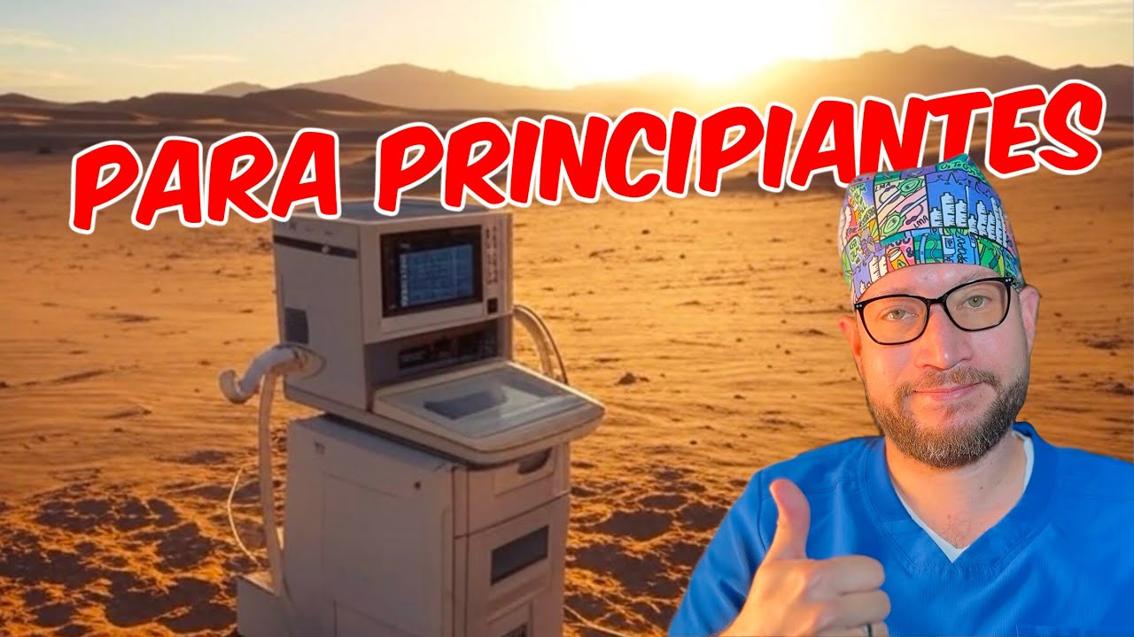 Máquina de ANESTESIA para NOVATOS