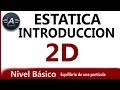 Estática 2D Introducción (Equilibrio de una particula)