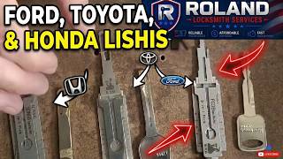 🔑 Most Common Lishi Tools Every Locksmith Should Know | Automotive Locksmith Basics 🚗🔑