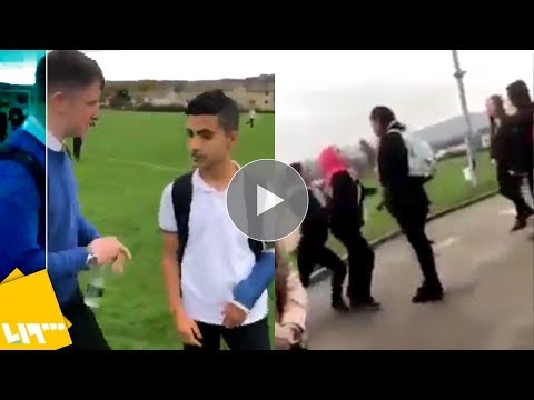 شقيقة التلميذ السوري في بريطانيا تتعرض للضرب ن زع حجابها وتعرضت للتحرش من طالبات