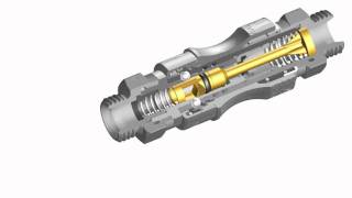 Rectus 206KL dry break series quick coupling how it works