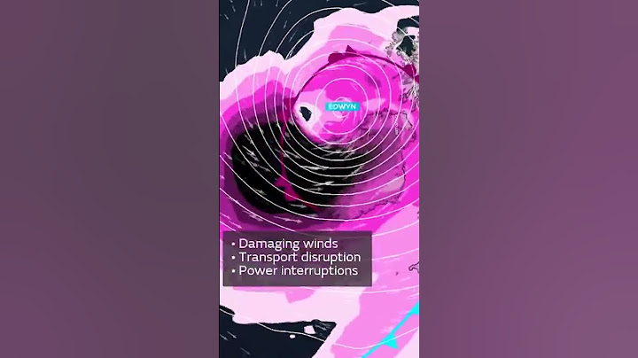 Weather warning now in place in UK for Storm Eowyn #weather #storm #uk