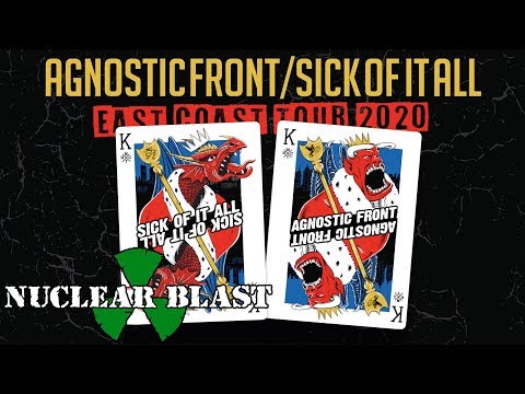 AGNOSTIC FRONT & SICK OF IT ALL - East Coast Tour 2020 (OFFICIAL TRAILER)