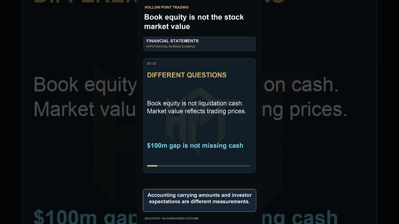Book Equity vs. Market Value: What Investors Should Know