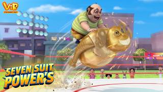 Vir The Robot Boy: Tibkatu's Golden Robot | Seven Suit | Cartoon for kids